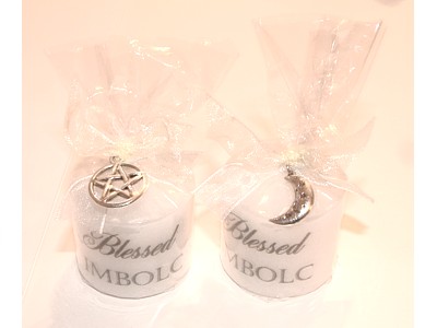 03.5cm Imbolc Candle with Charm